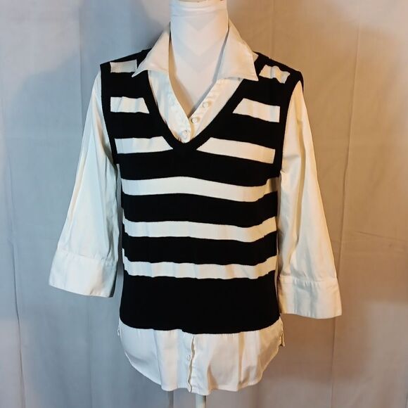 Apt 9 Layered Look Top - Picture 1 of 7